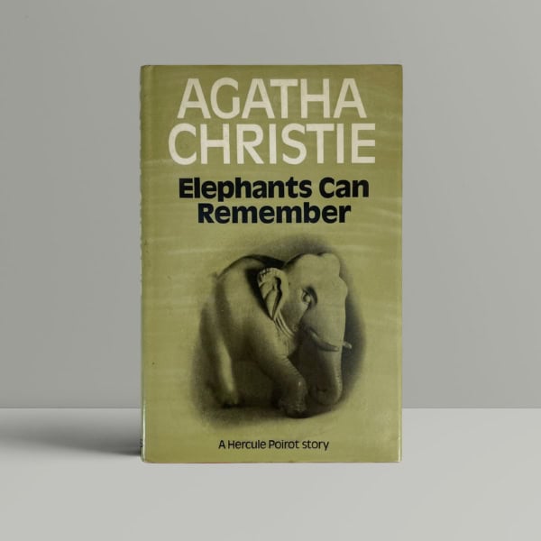 agatha christie elephants can remember first edition 1