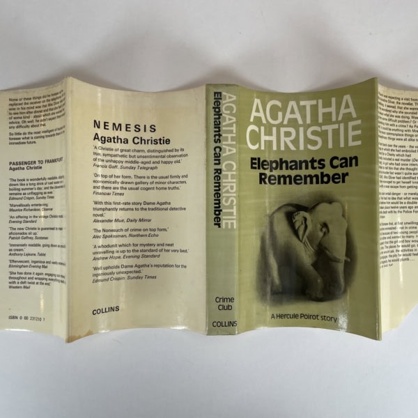 agatha christie elephants can remember first edition 4
