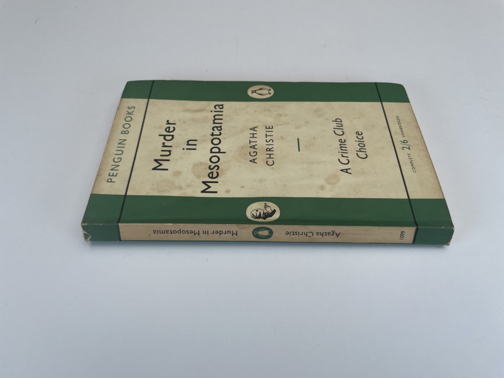 agatha christie murder in mesopotania first ed 3
