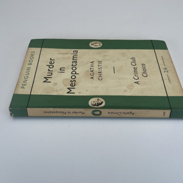 agatha christie murder in mesopotania first ed 3
