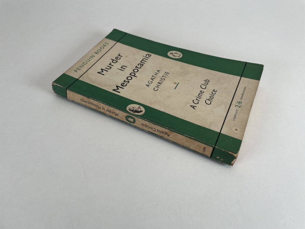 agatha christie murder in mesopotania first pback 3