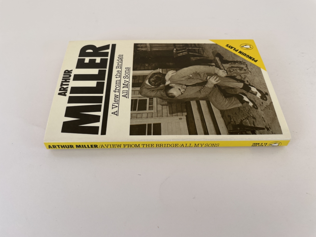 arthur miller a view from the bridge signed3