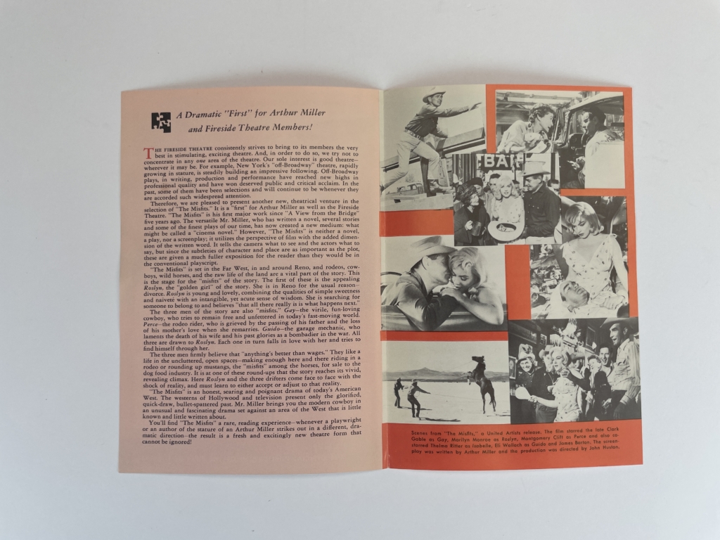 arthur miller the misfits first ed6