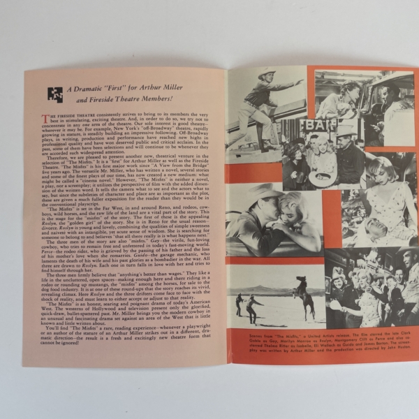 arthur miller the misfits first ed6