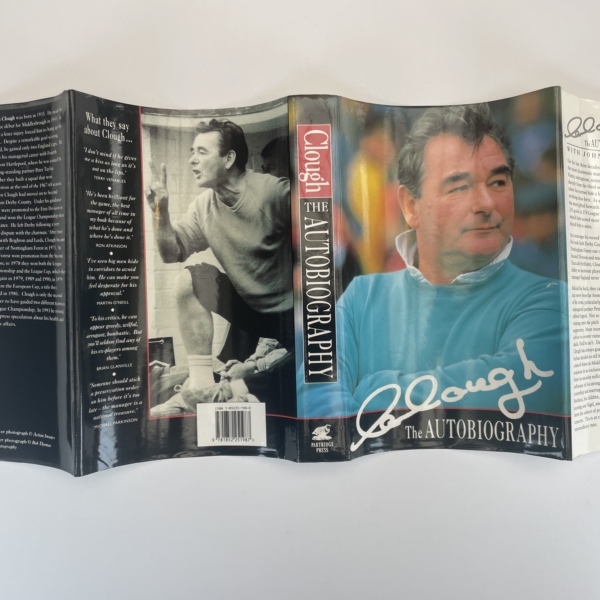 brian clough autobiography signed first5