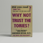 celticus why not trust the tories first ed1