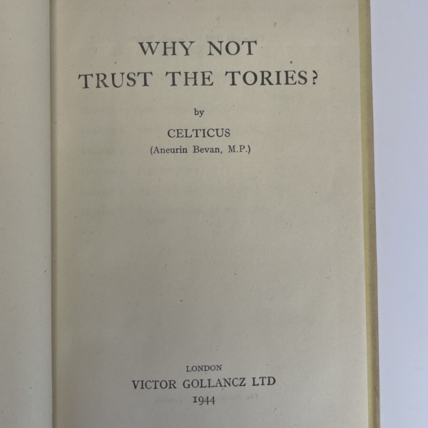 celticus why not trust the tories first ed2
