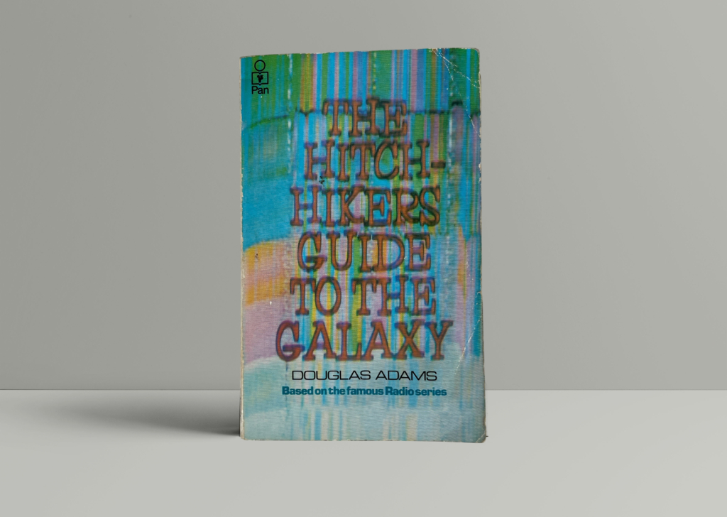 douglas adams the hitchhikers guide to the galaxy signed first1