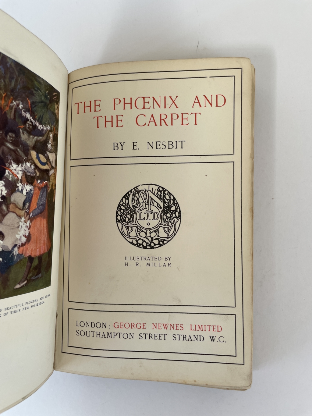 e nesbit the phoenix and the carpet first2
