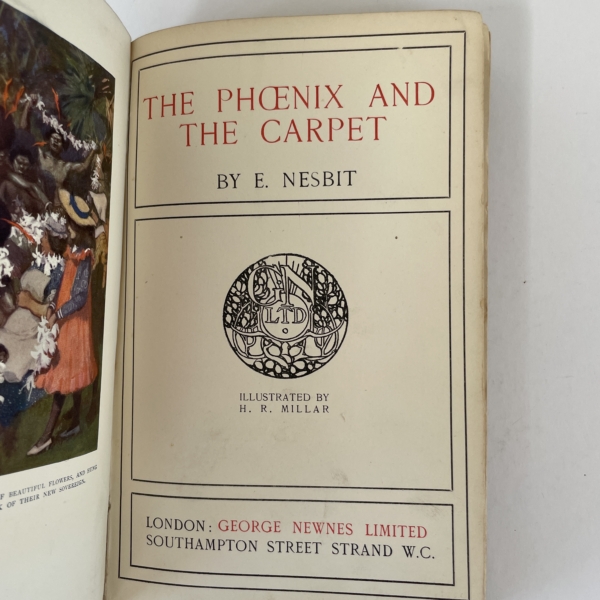 e nesbit the phoenix and the carpet first2