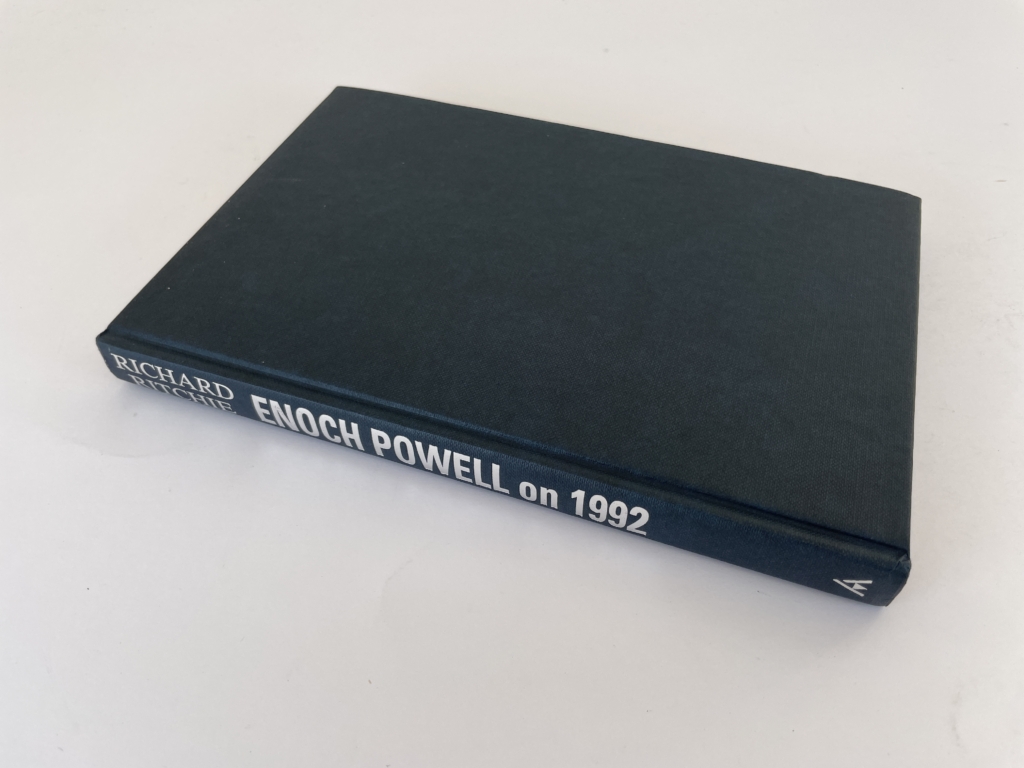 enoch powell 1992 signed first 4