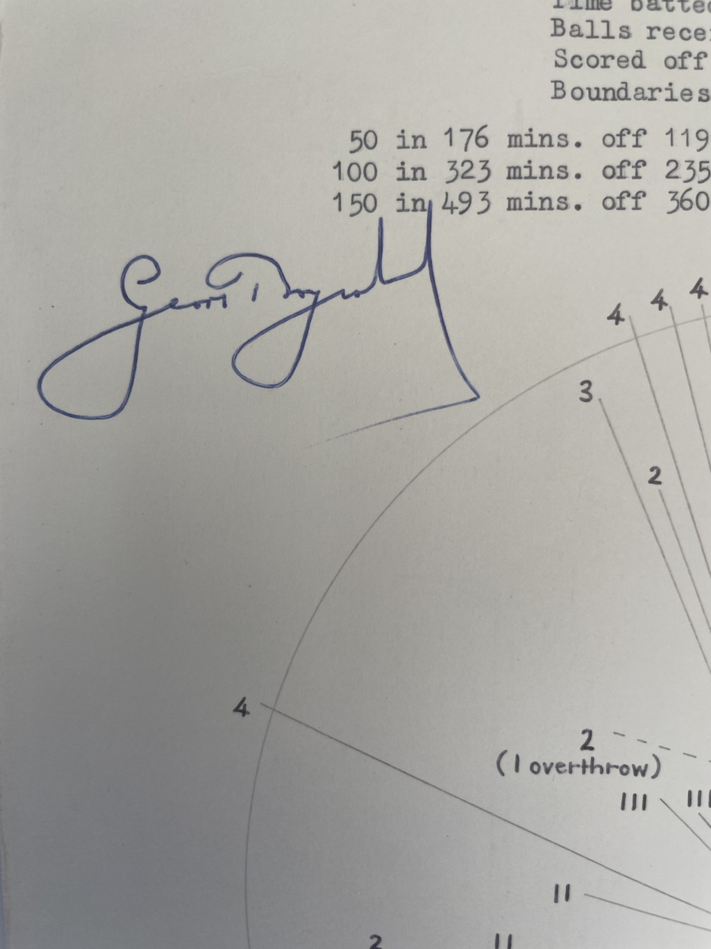 geoff boycott signed wagon wheel 2