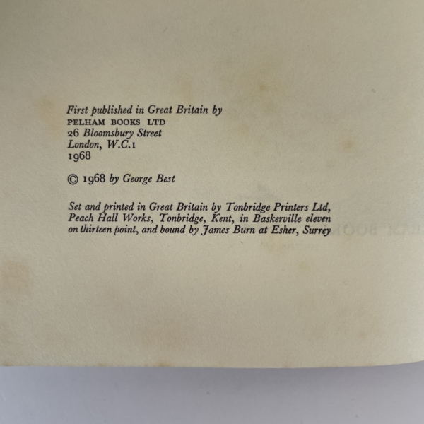 george best best of both worlds signed first 3