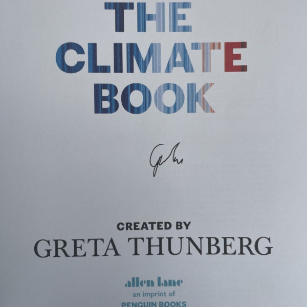 greta thunberg the climate book signed first2