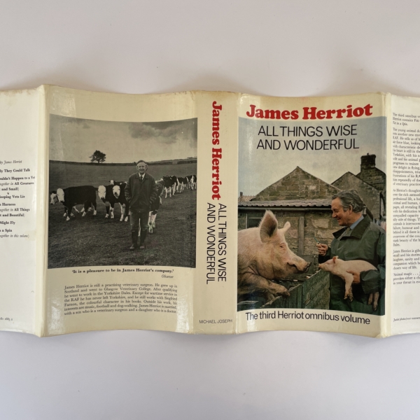 james herriot all things wise and wonderful signed first 5