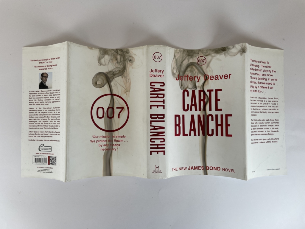 jeffery deaver carte blanche first ed4
