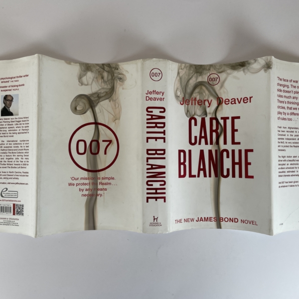 jeffery deaver carte blanche first ed4