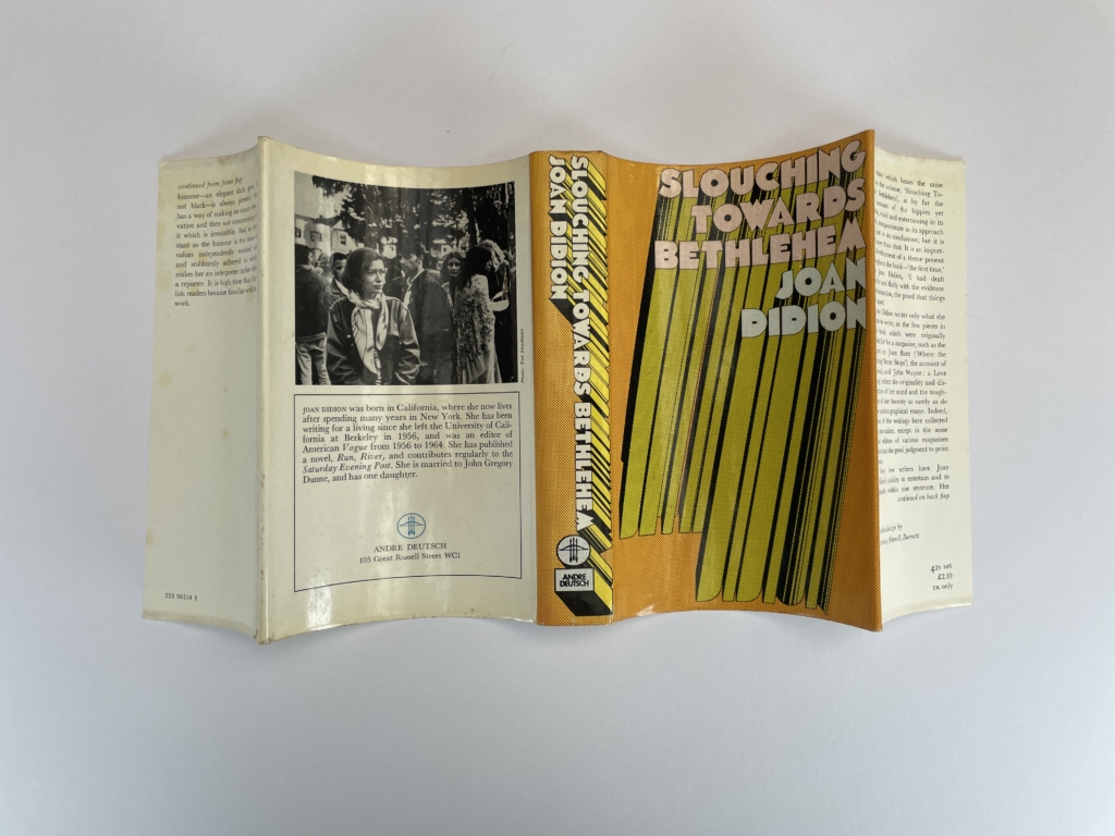 joan didion slouching towards bethlehem first ed4