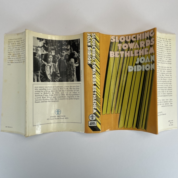 joan didion slouching towards bethlehem first ed4