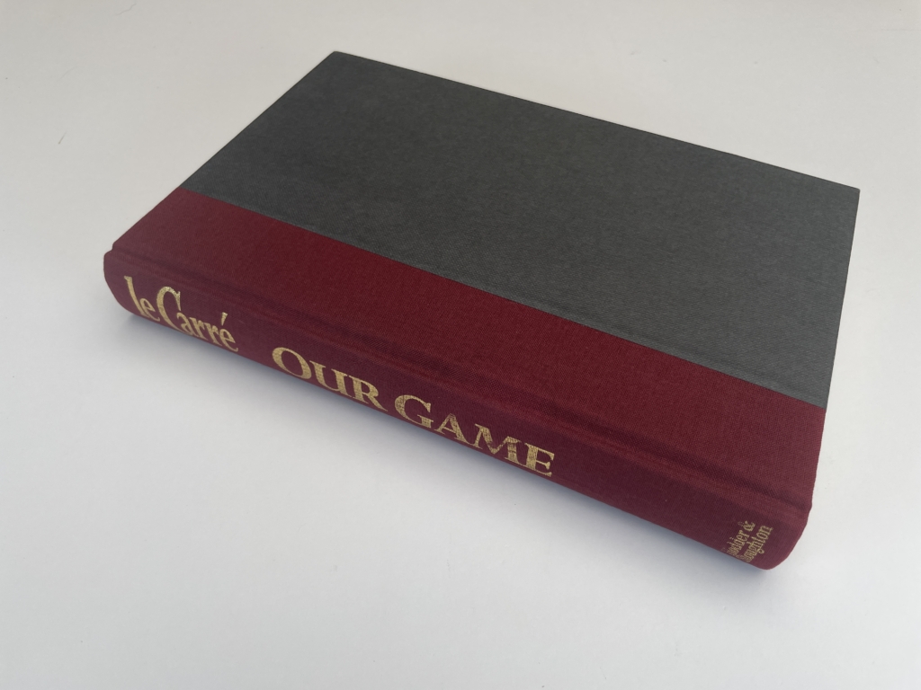 john le carre our game signed 3
