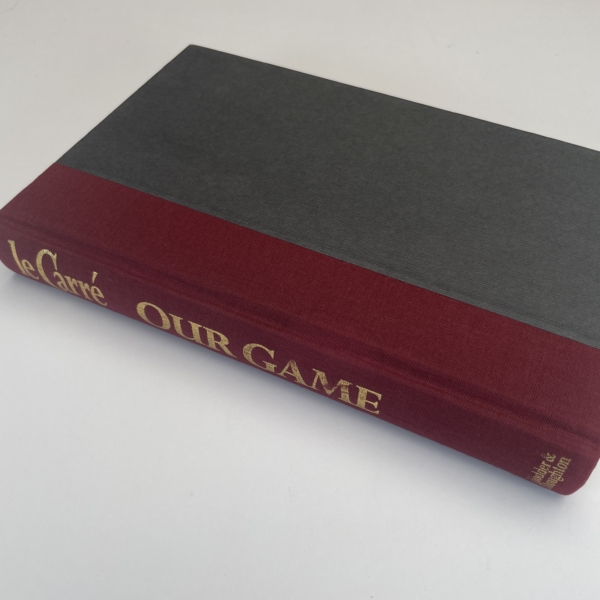 john le carre our game signed 3