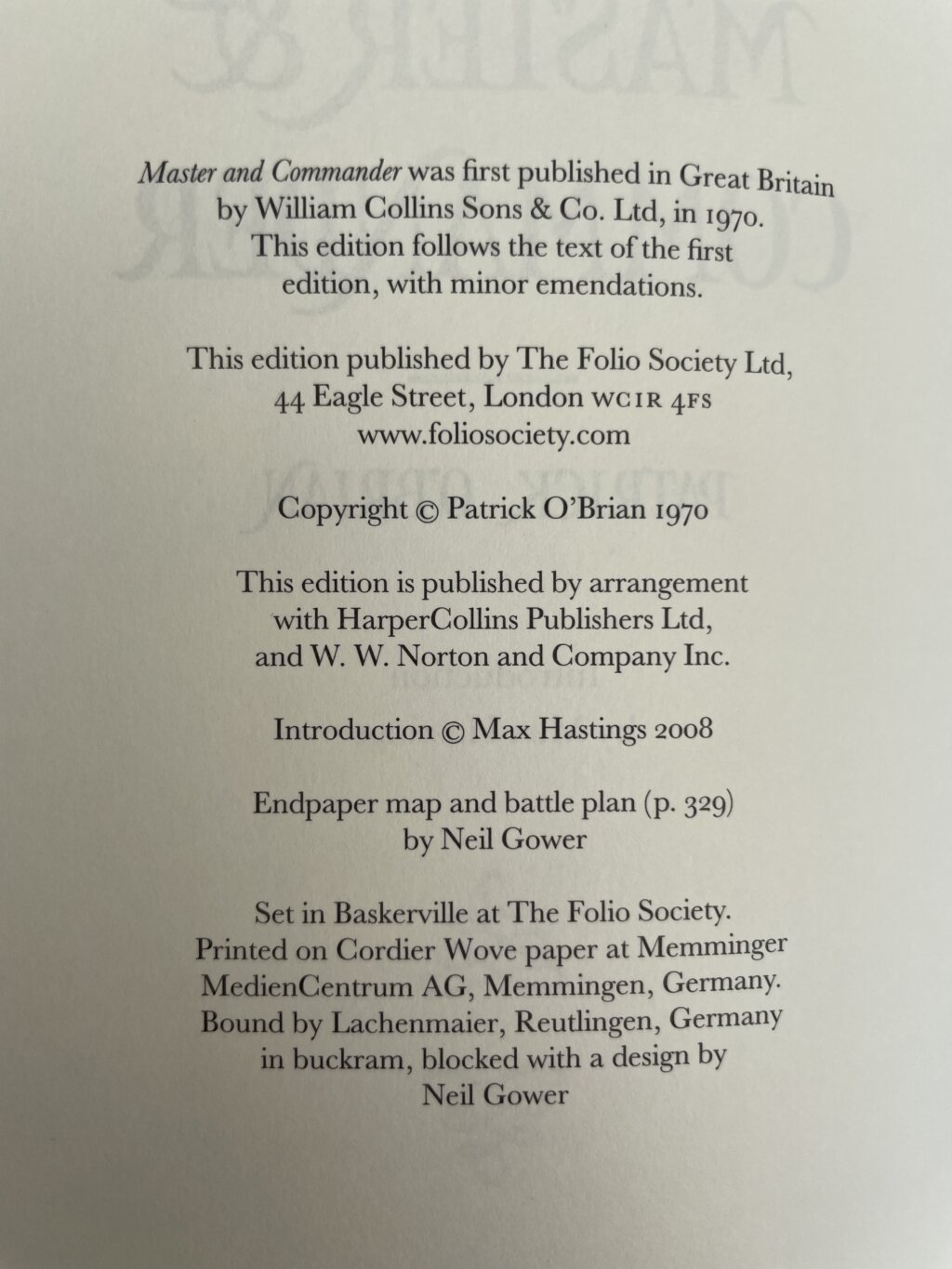 master and commander folio2