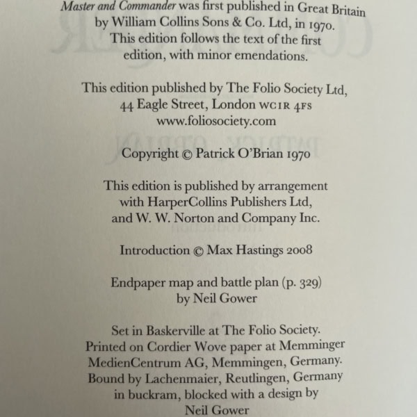 master and commander folio2