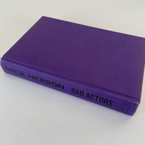 mick herron bad actors signed first 4