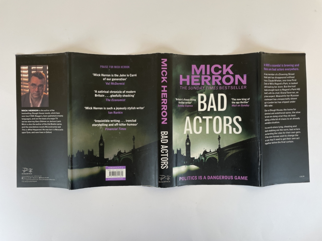 mick herron bad actors signed first 5