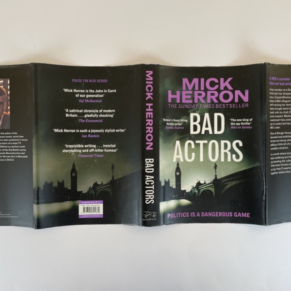 mick herron bad actors signed first 5