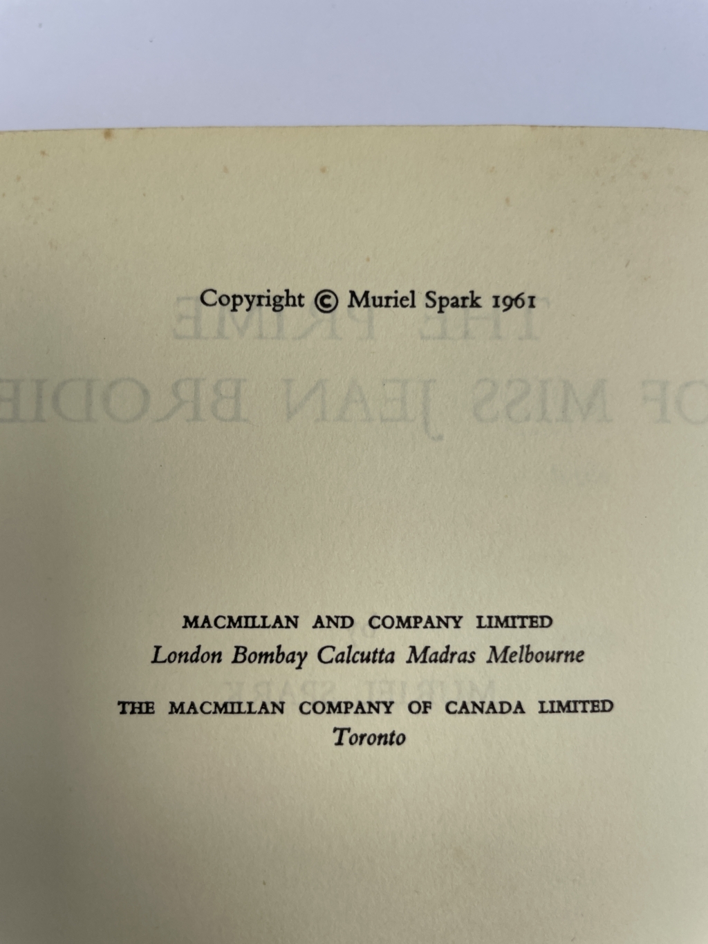 muriel spark the prie of miss jean brodie agents copy 4