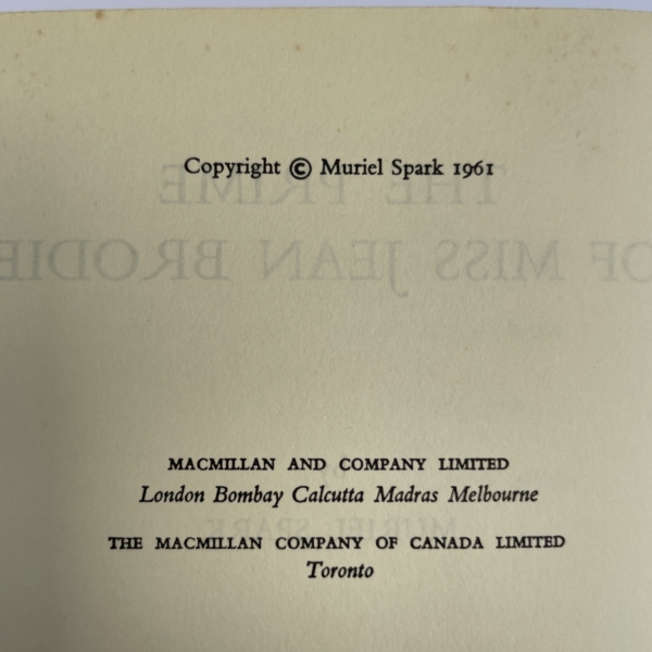muriel spark the prie of miss jean brodie agents copy 4