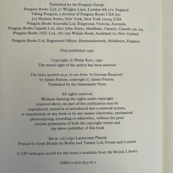 philip kerr a german requiem first edi2