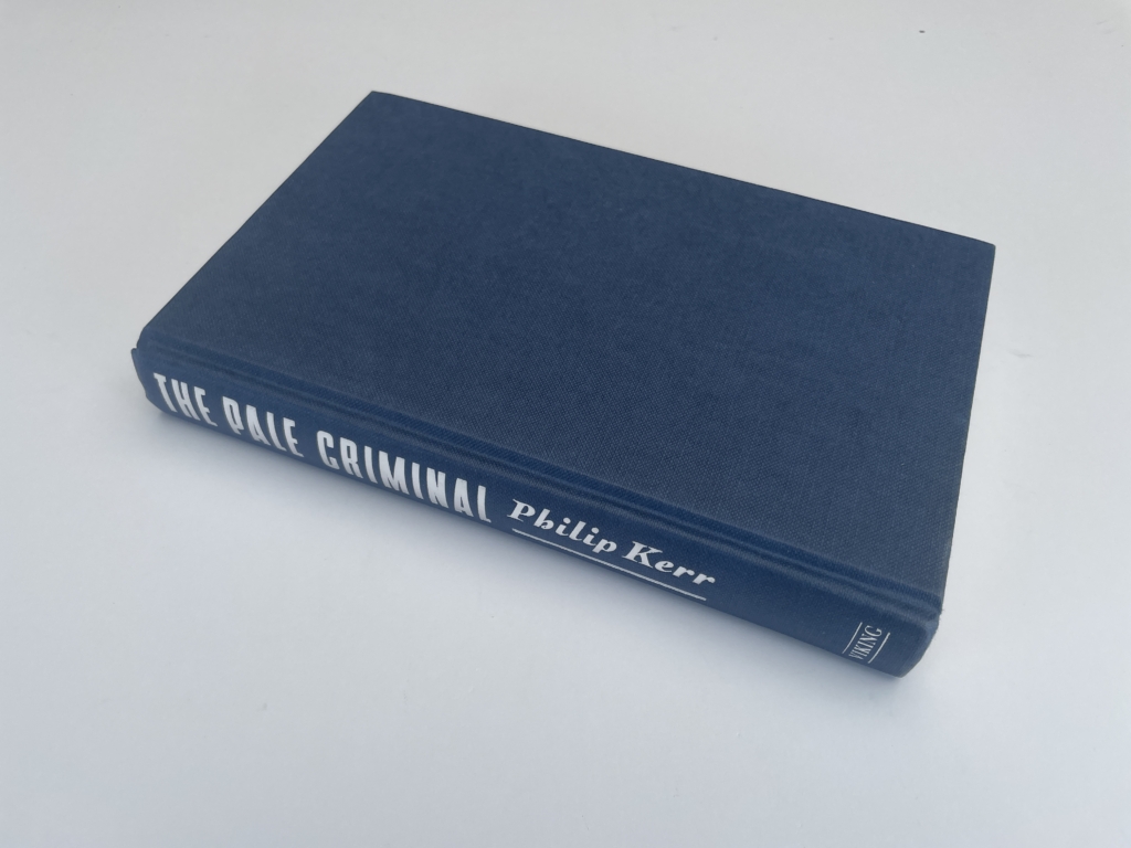 philip kerr the pale criminal first edi3