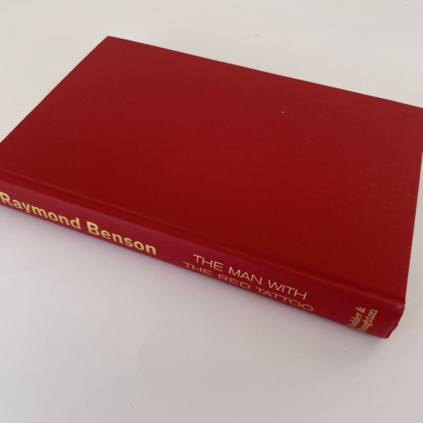 raymond benson the man with the red tattoo first ed3