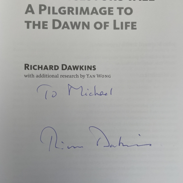 richard dawkins the ancestors tale signed 2