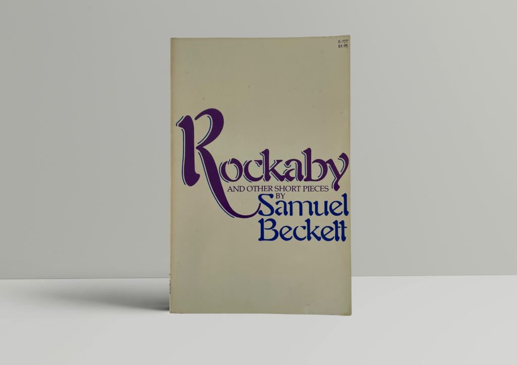 samuel beckett rockaby signed first ed1