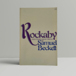 samuel beckett rockaby signed first ed1