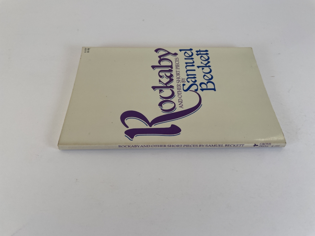 samuel beckett rockaby signed first ed4
