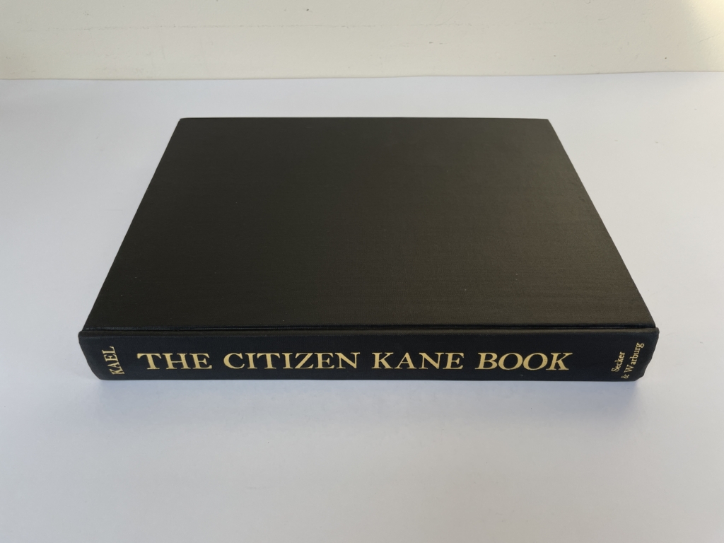 the citizen kane book signed first 4