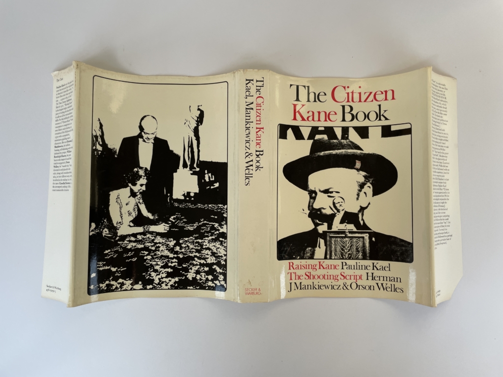 the citizen kane book signed first 5