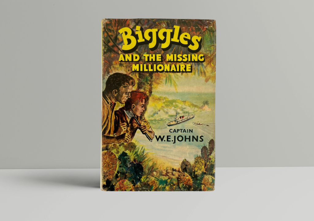 we johns biggles and the missing millionaire signed1