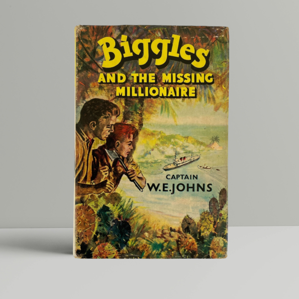 we johns biggles and the missing millionaire signed1