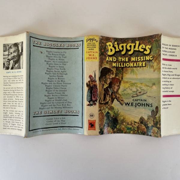 we johns biggles and the missing millionaire signed5