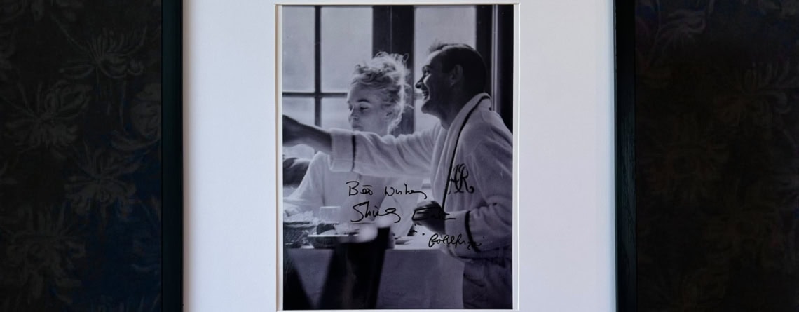 Shirley Eaton - James Bond - Signed Photo