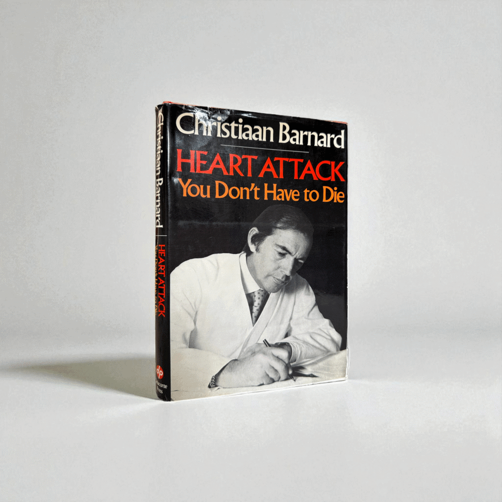 Christiaan Barnard - Heart Attack - First US Edition - Signed Christiaan Barnard - Heart Attack - First US Edition - Signed