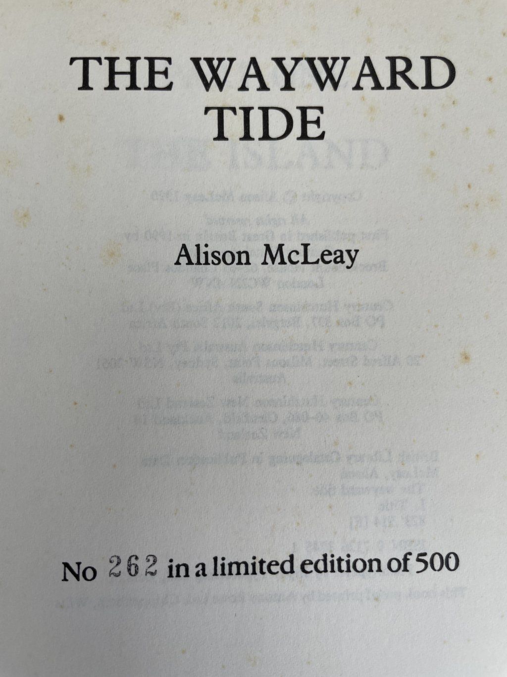alison mcleay the wayward tide proof2