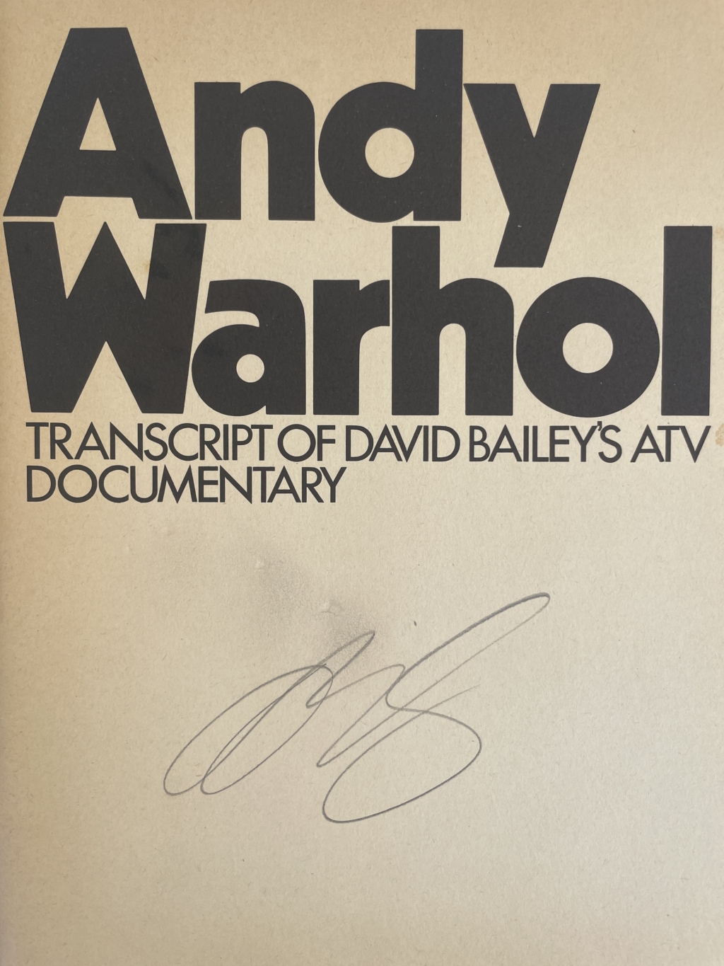 andy warhol signed by david bailey first2