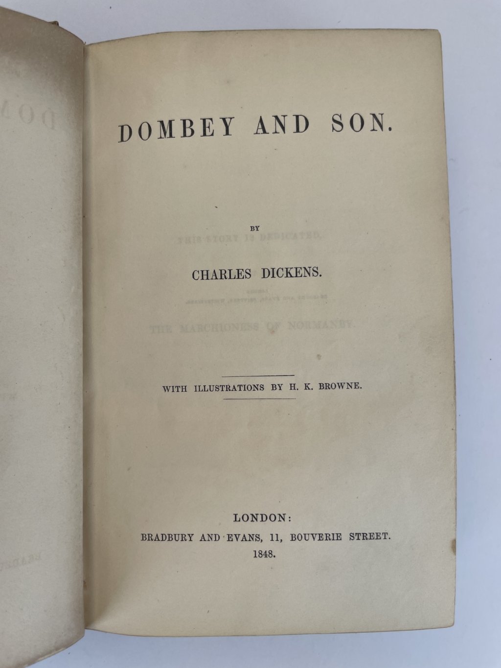 charles dickens dombey and son first edition4