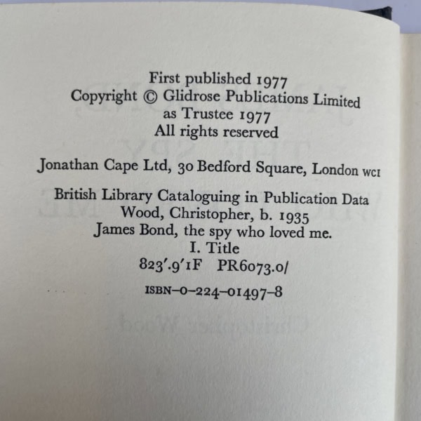 christopher wood james bond the spy who loved me first 2